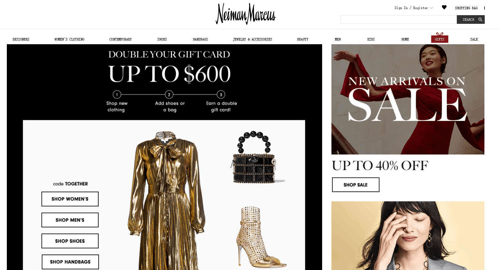 Neiman Marcus优惠码2026 尼曼官网正价时尚美妆最高送价值0礼卡可叠加品牌满赠