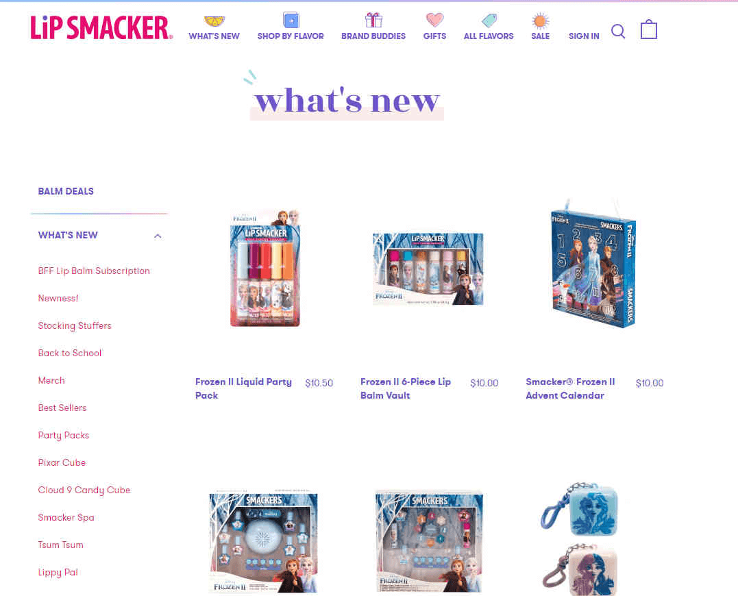 Lip Smacker优惠码2026 全场正价卡通润唇膏额外7折促销满额免邮