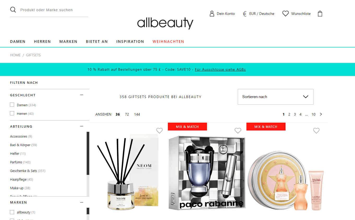 All beauty折扣码2026 黑五精选商品2件9折/9.5折、3件8.5折促销直邮中国