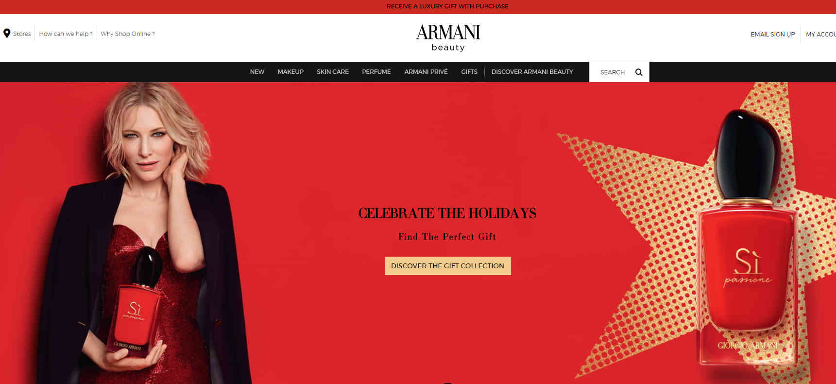 Giorgio Armani Beauty折扣码2026 阿玛尼英国全线75折+满£80送礼包限时一天-图片1