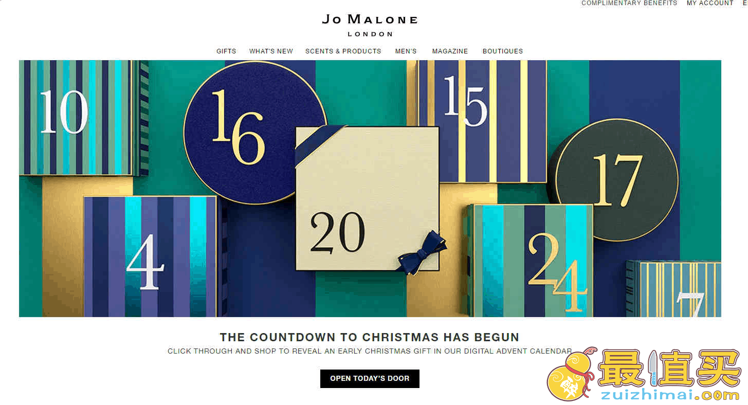 Jo Malone折扣码2026 祖马龙英国官网圣诞倒数促销第9天满£70送苦橙香水 9ml