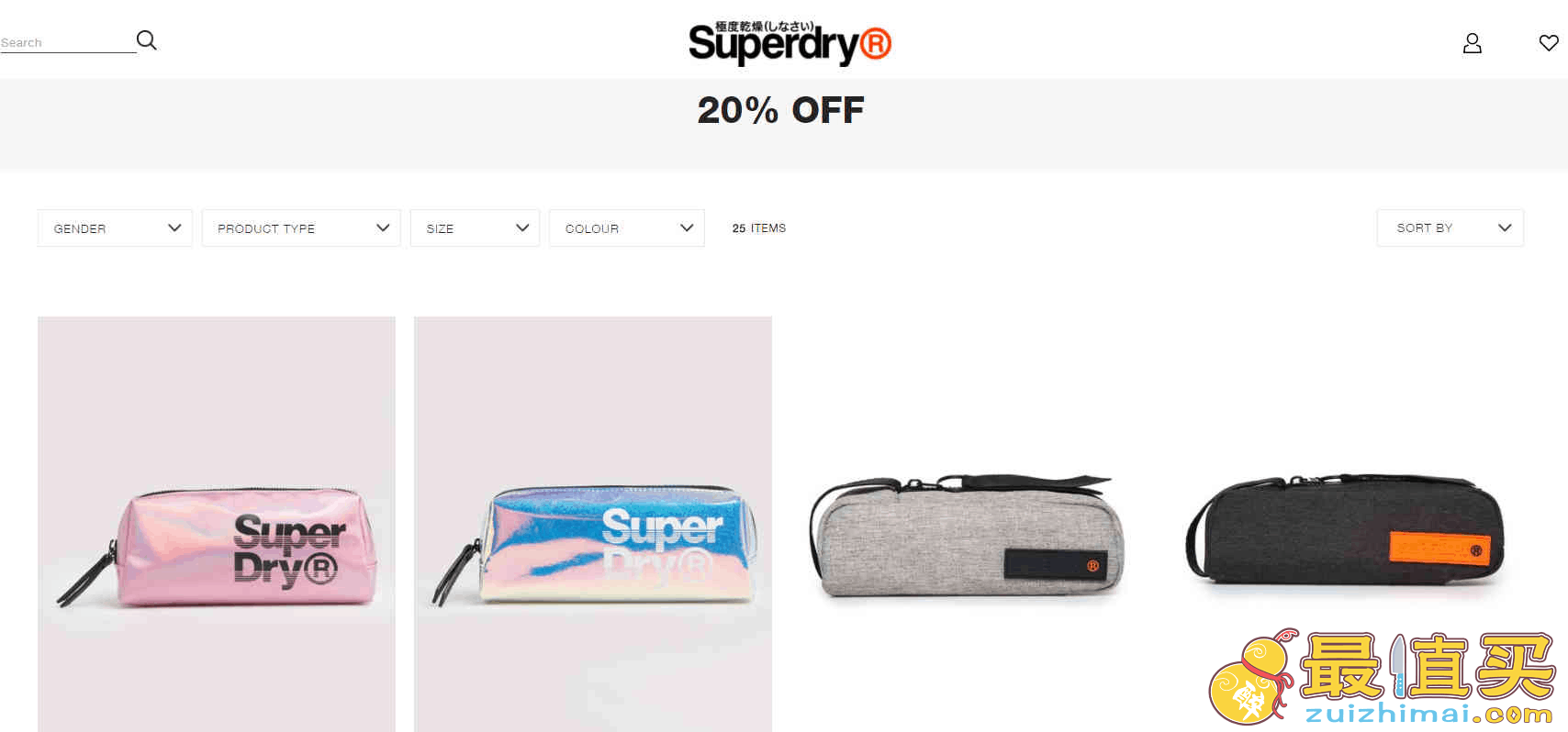 Superdry折扣码2026 精选配饰八折促销美国免邮