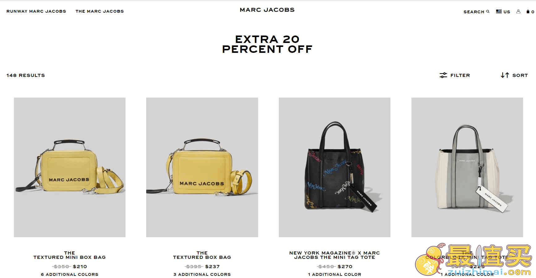 Marc Jacobs优惠码2026 精选包袋、配饰等低至5折+额外8折促销满额免邮