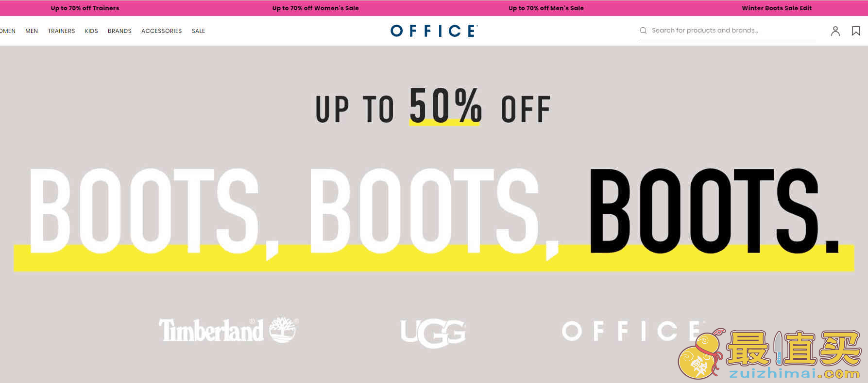 Office Shoes优惠码2026 精选靴子低至5折促销英国邮费£3.50