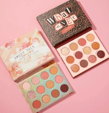 ColourPop优惠码2026 卡拉泡泡sweet talk+whatever眼影盘套盒补货价折扣码-图片1
