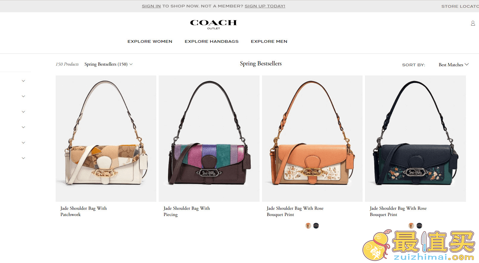 Coach Outlet工厂店优惠码2026 蔻驰开仓全场低至3折促销限时无门槛免邮