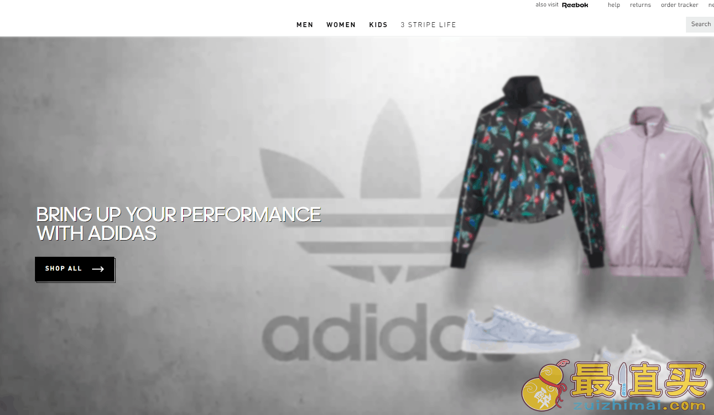 Adidas优惠码2026-Adidas阿迪达斯英国官网全场额外75折促销