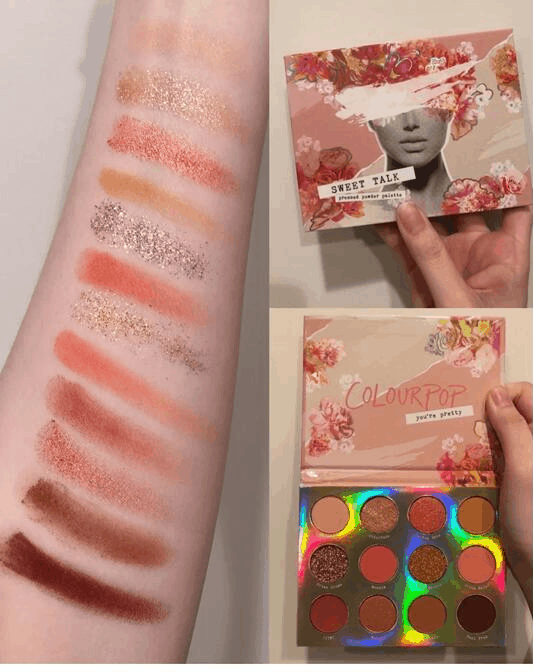 ColourPop卡拉泡泡折扣码2026 年度最受欢迎眼影盘4件套（价值）售价优惠码-图片1