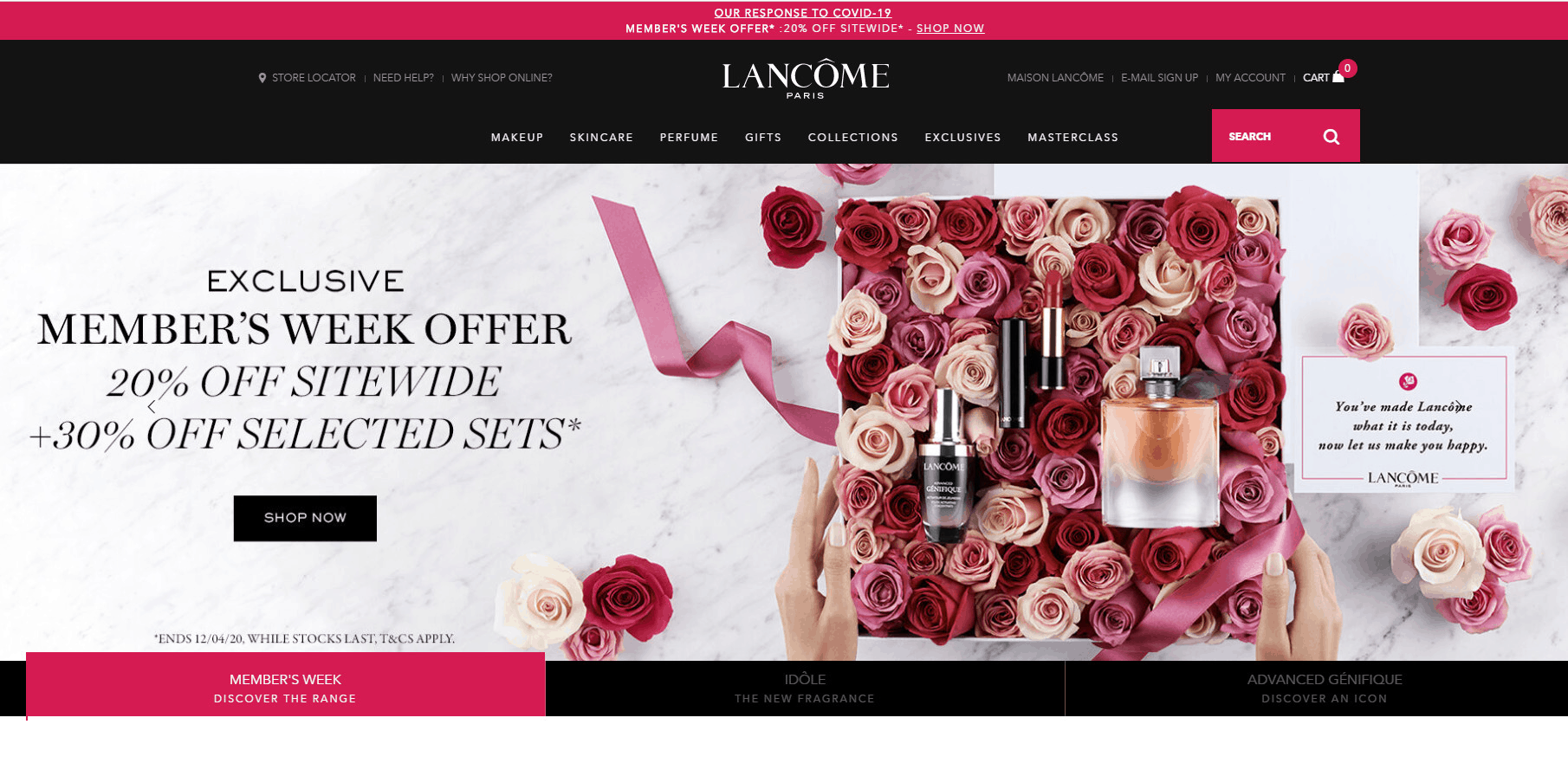 Lancôme折扣码2026 兰蔻澳洲站现有全场单品8折/套装7折促销澳境免邮