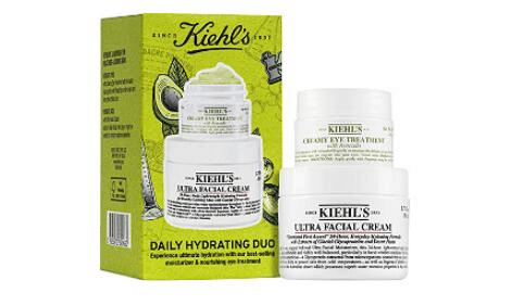 KIEHL’S科颜氏优惠码2026 科颜氏高保湿面霜50ml+牛油果眼霜14g套装（价值）6折.8折扣码-图片1