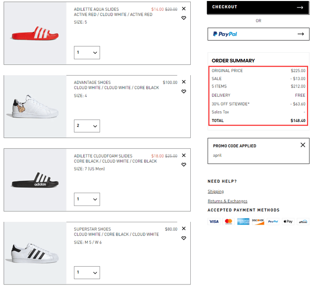 Adidas优惠码2026 阿迪达斯美国官网全场无门槛额外7折促销折扣码