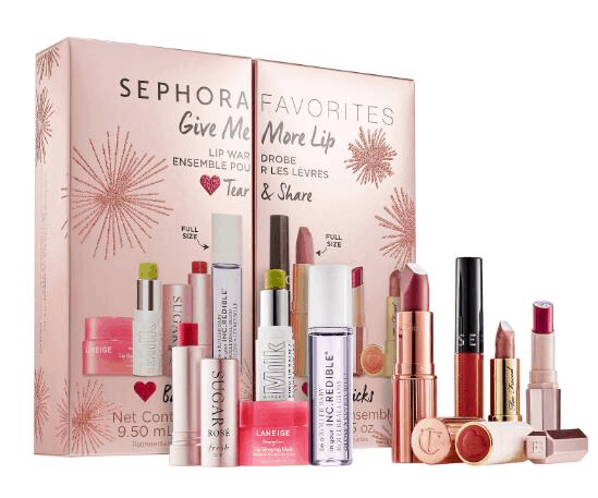 Sephora美国折扣码2026 SEPHORA FAVORITES Give Me唇部套装（价值）5折 会员最高享额外8折优惠码-图片2
