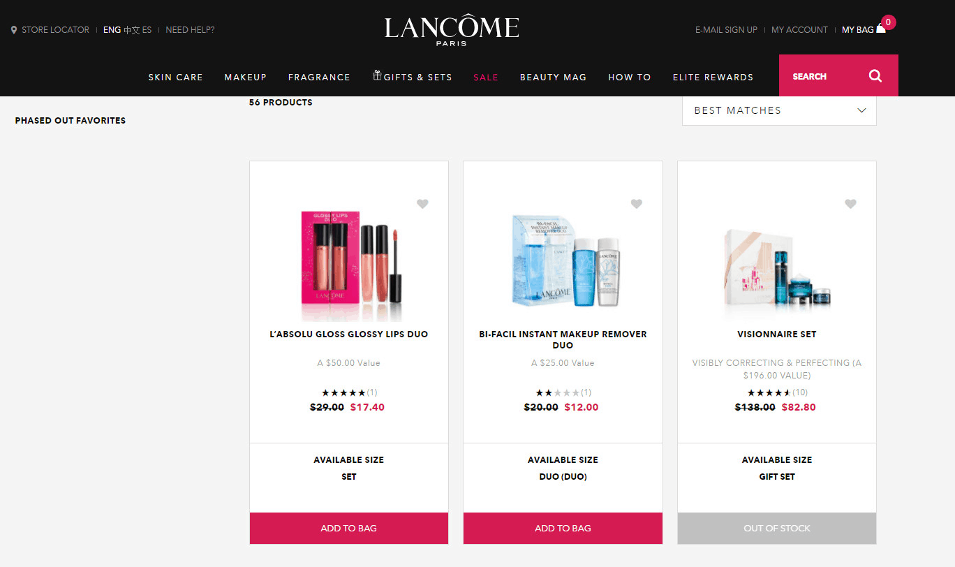 Lancôme优惠码2026 兰蔻美国官网全场护肤美妆8折促销+额外95折另有6折促销专场-图片2