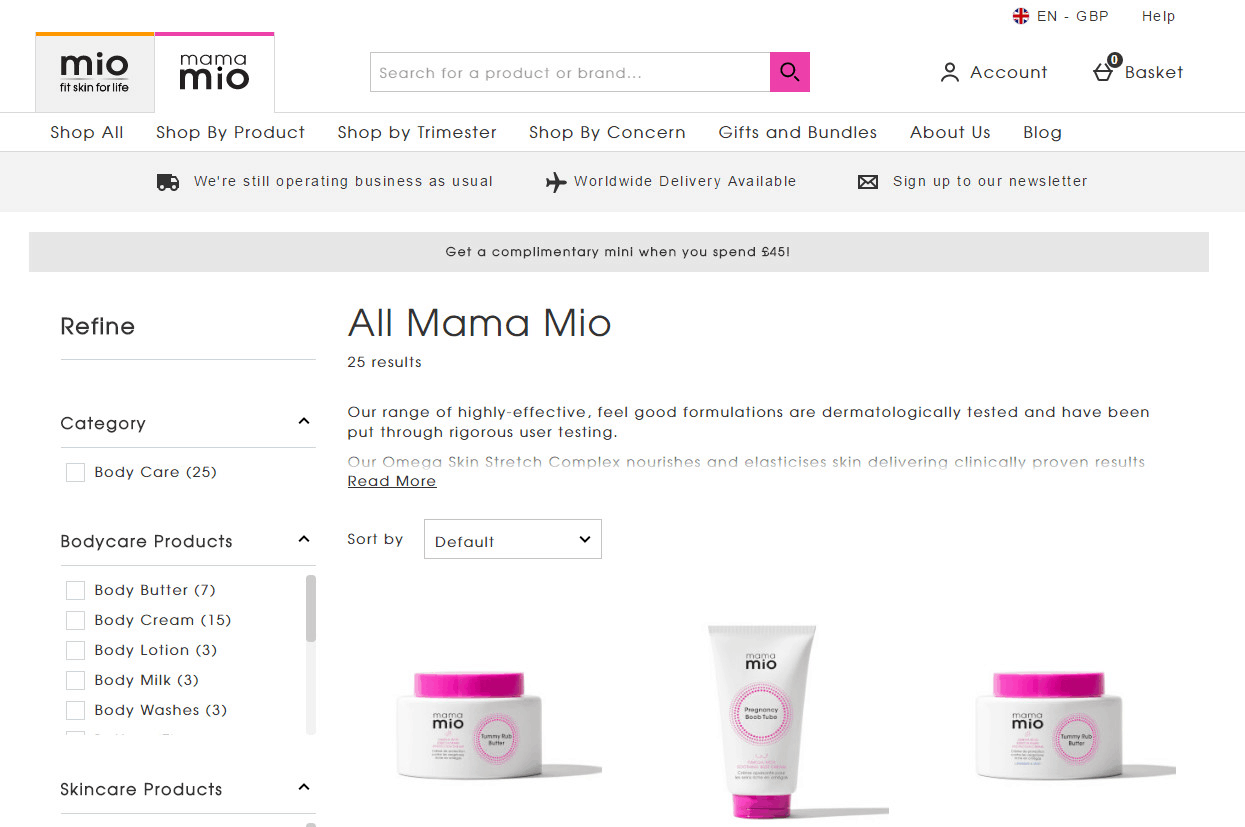 Mio Skincare优惠码2026 MAMA MIO英国官网现有全场75折促销直邮中国