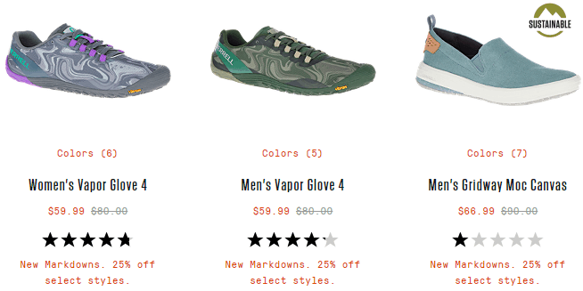 Merrell优惠码2026 Merrell美国官网精选产品额外75折促销美境免邮折扣码
