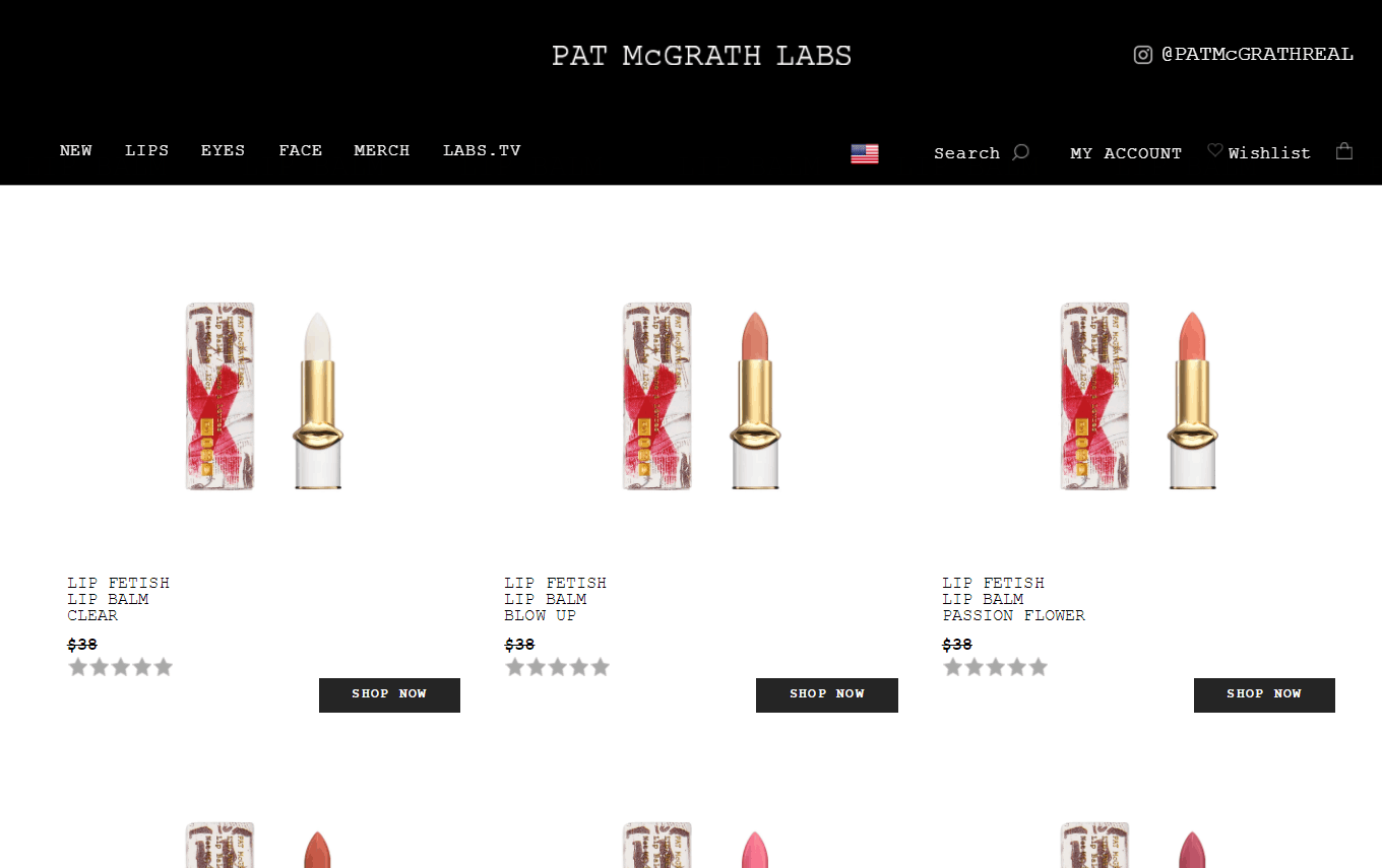 Pat McGrath Labs折扣码2026 PAT McGRATH官网精选唇膏低至7折+额外9折促销美国免邮-图片1
