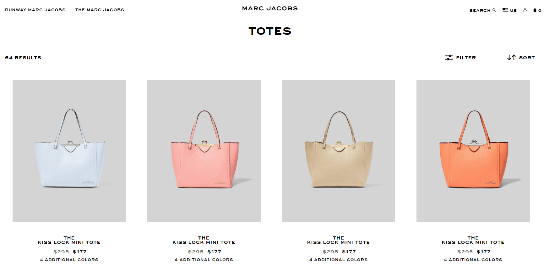 Marc Jacobs折扣码2026 marcjacobs官网精选托特包低至5折+额外8折促销美国免邮