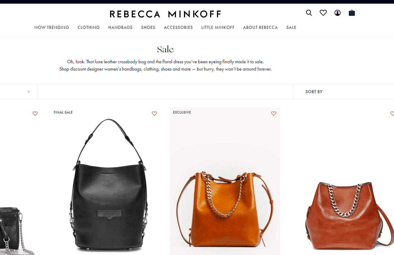 Rebecca Minkoff折扣码2026-Rebecca Minkoff官网Memorial Day折扣区包袋低至3.5折促销