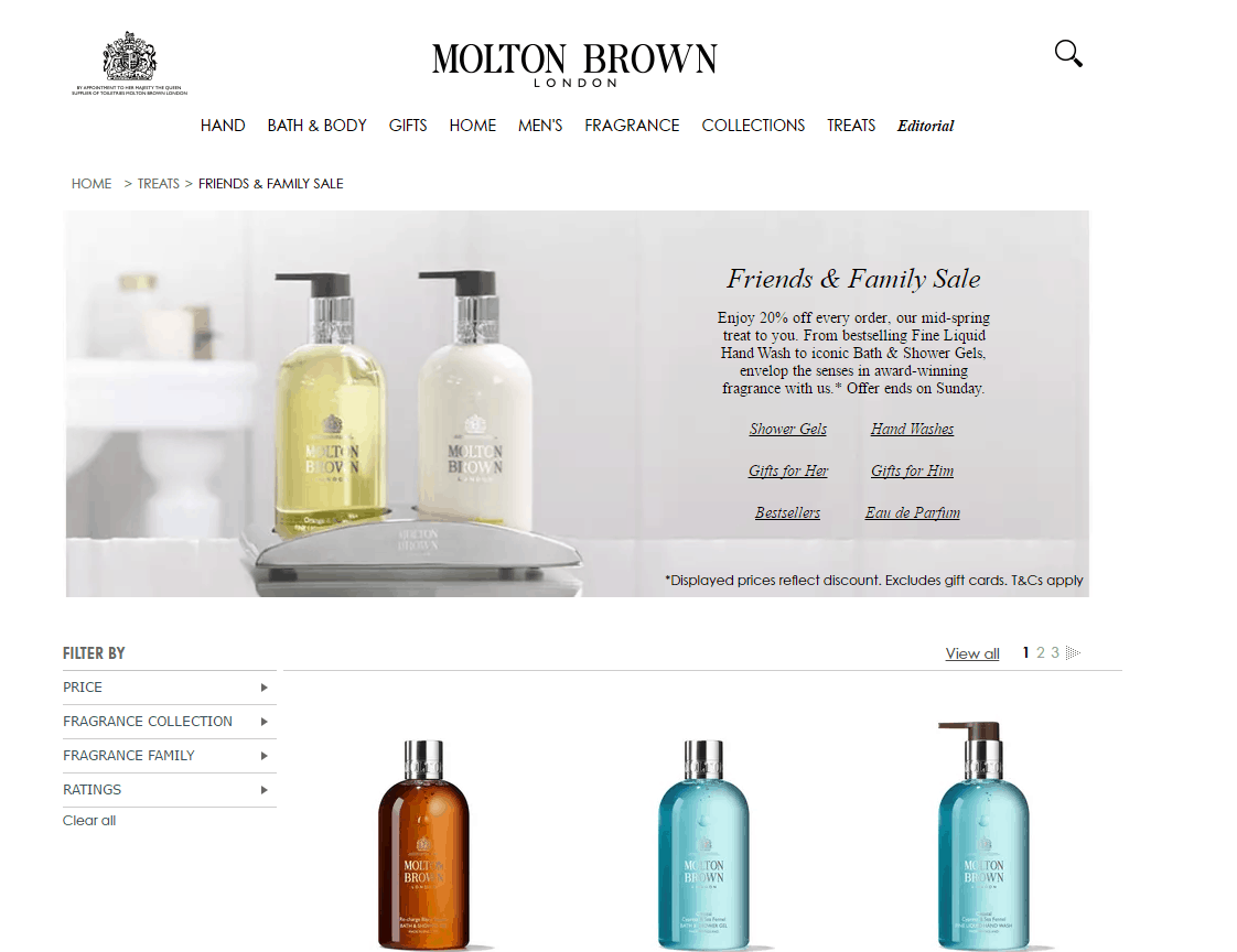 Molton Brown折扣码2026 摩顿布朗英国官网全场8折促销需转运