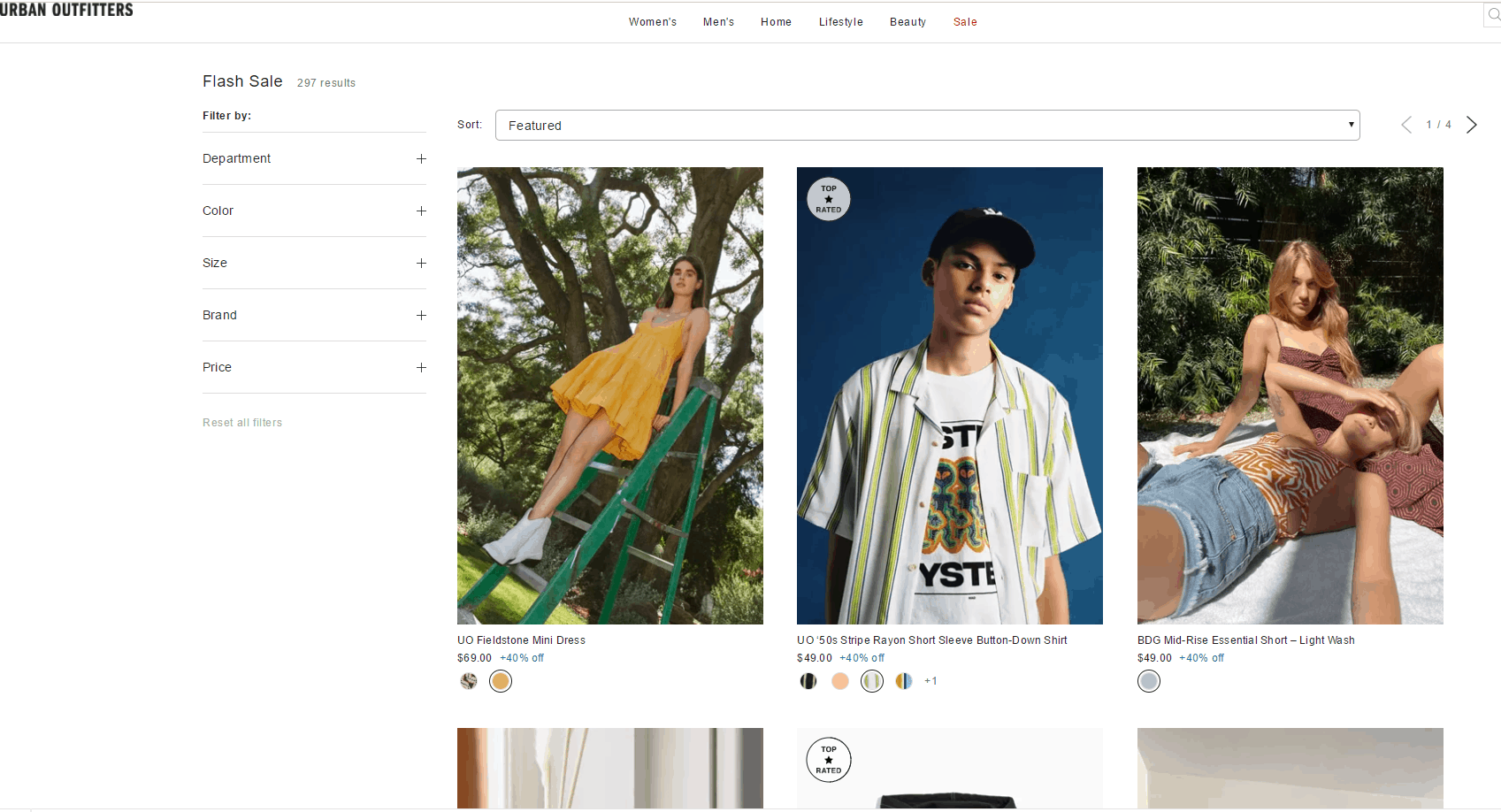 Urban Outfitters优惠码2026 urbanoutfitters官网精选单品无门槛6折促销满额免邮