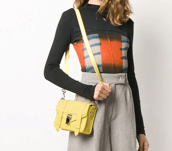 Farfetch折扣码2026 Proenza Schouler PS1 迷你斜挎包折后￥2126.4优惠码-图片1