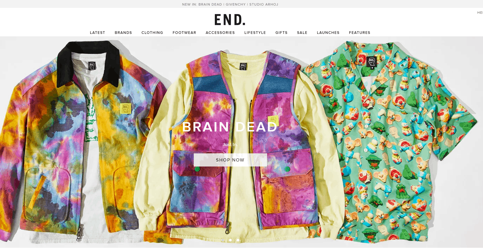 End Clothing优惠码2026 E N D.现有全场7.5折促销可关注Alexander McQueen小白鞋