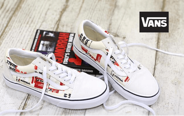 Nordstrom优惠码2026 VANS Old Skool 印花大童款帆布鞋38折.36折扣码-图片1