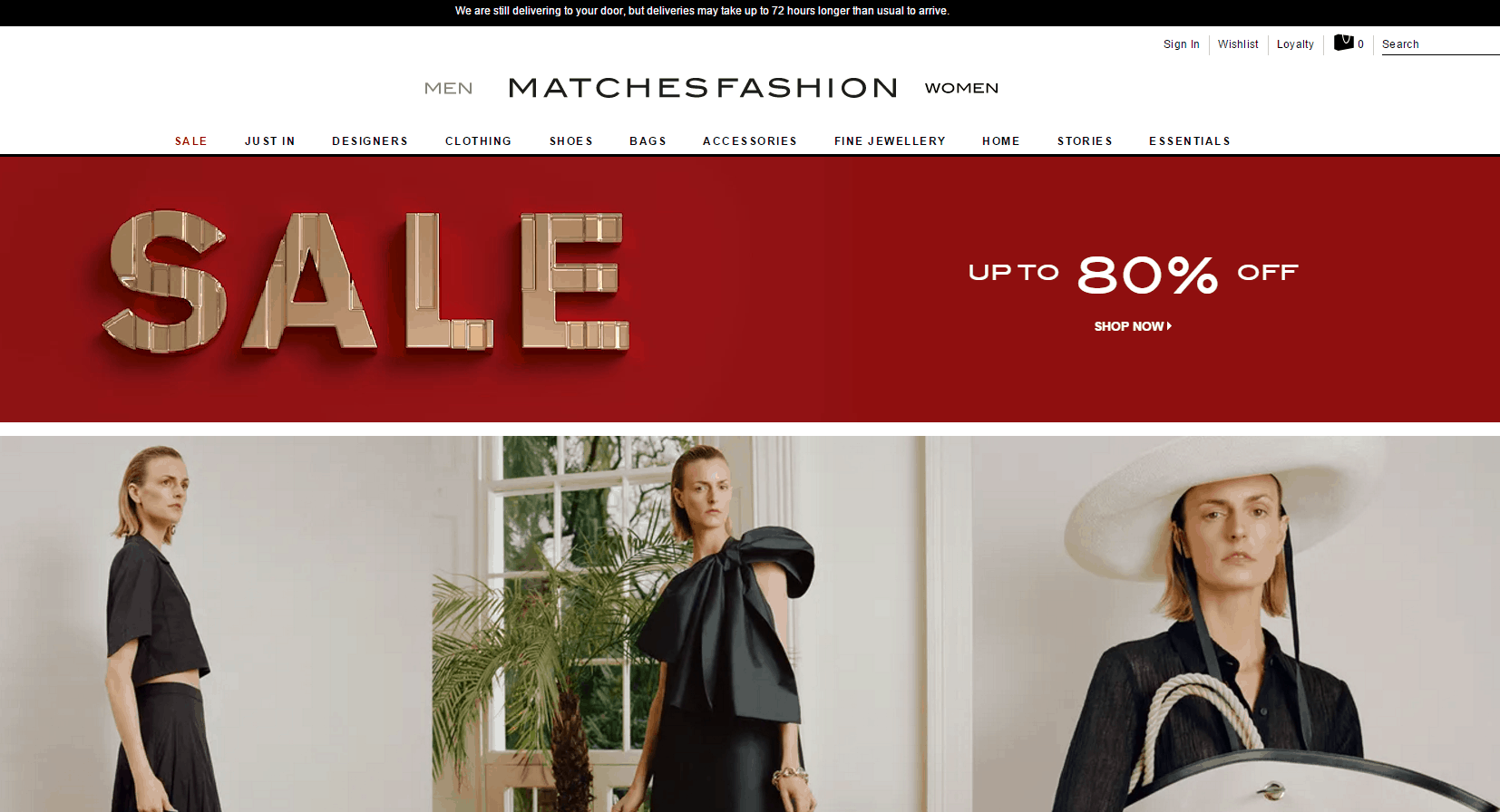 Matchesfashion优惠码2026 MatchesFashion官网年中全场商品低至2折促销支持直邮