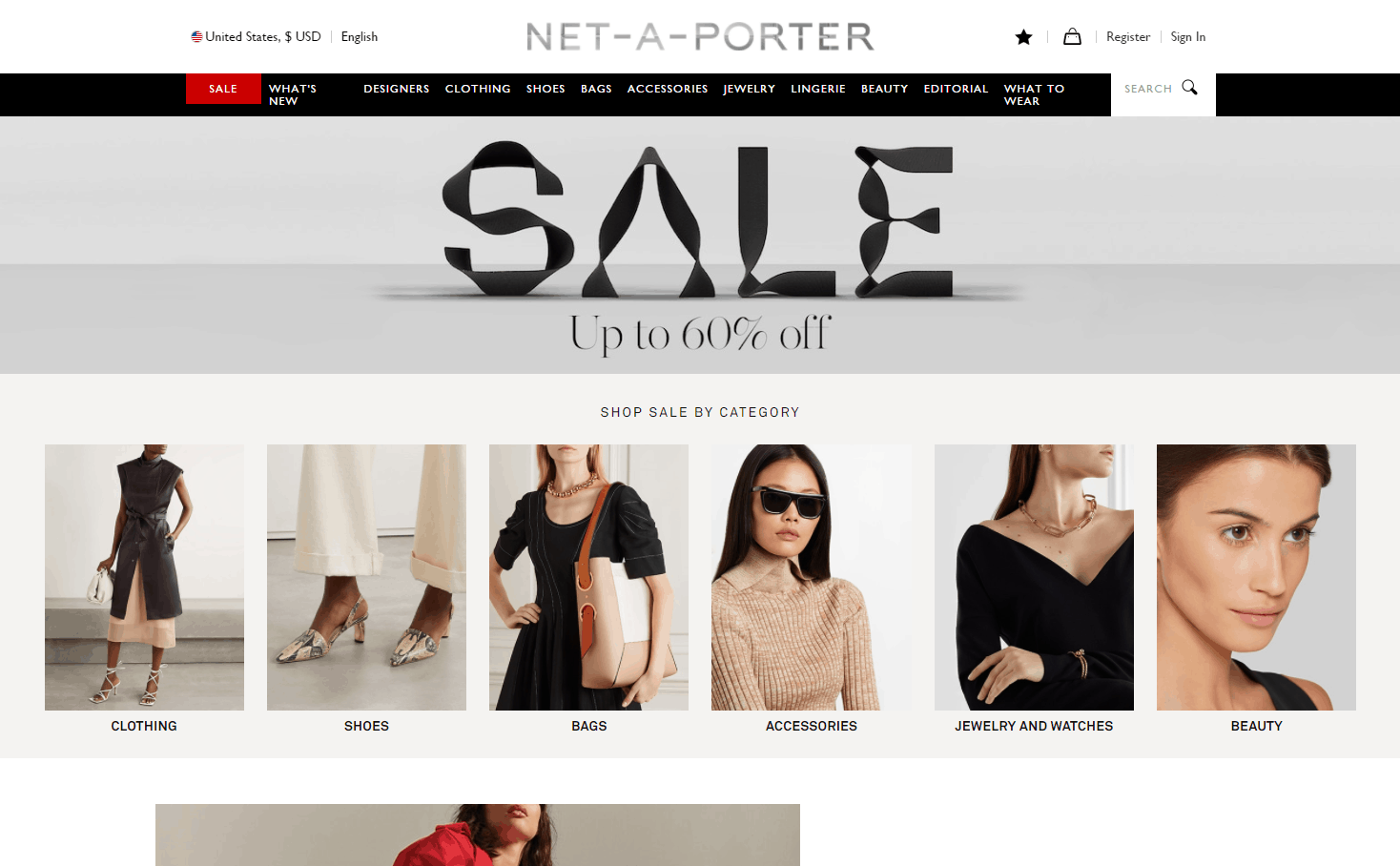 NET-A-PORTER折扣码2026 net a porter美国站年中大促低至4折满0免国际运费