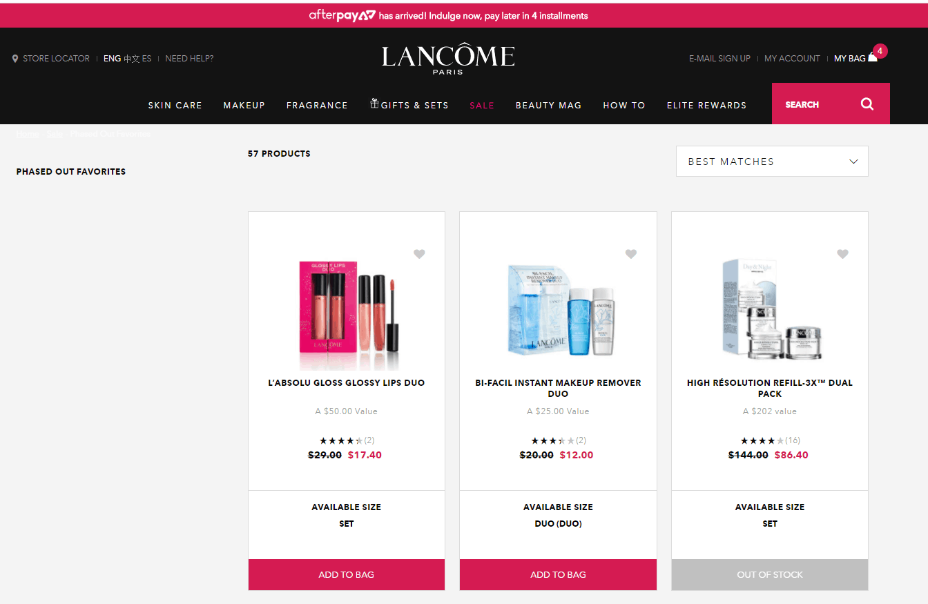 Lancome优惠码2026 兰蔻美国官网买一送一及送正装防晒