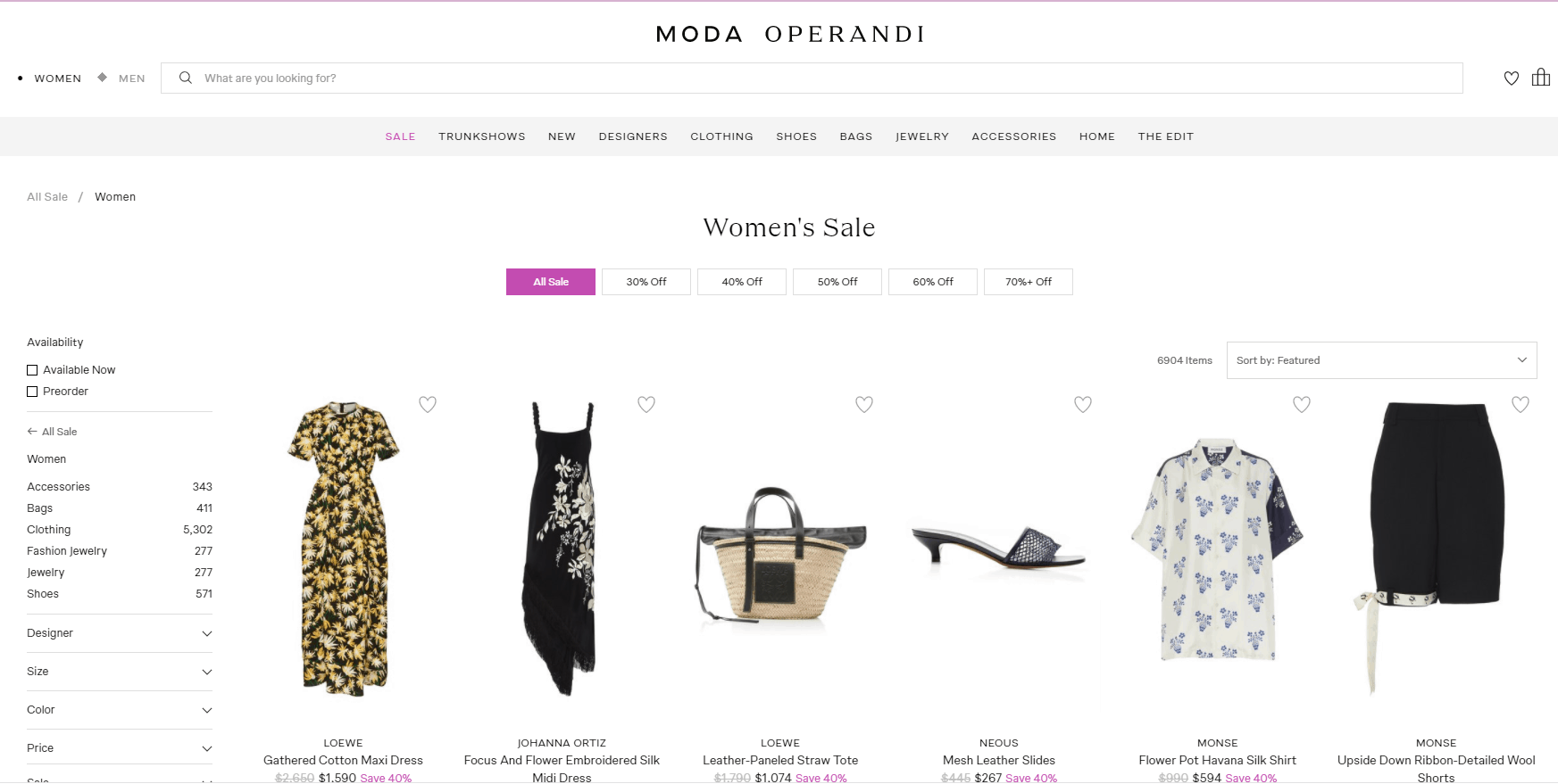 Moda Operandi优惠码2026 modaoperandi官网精选商品低至35折+额外85折促销可直邮中国
