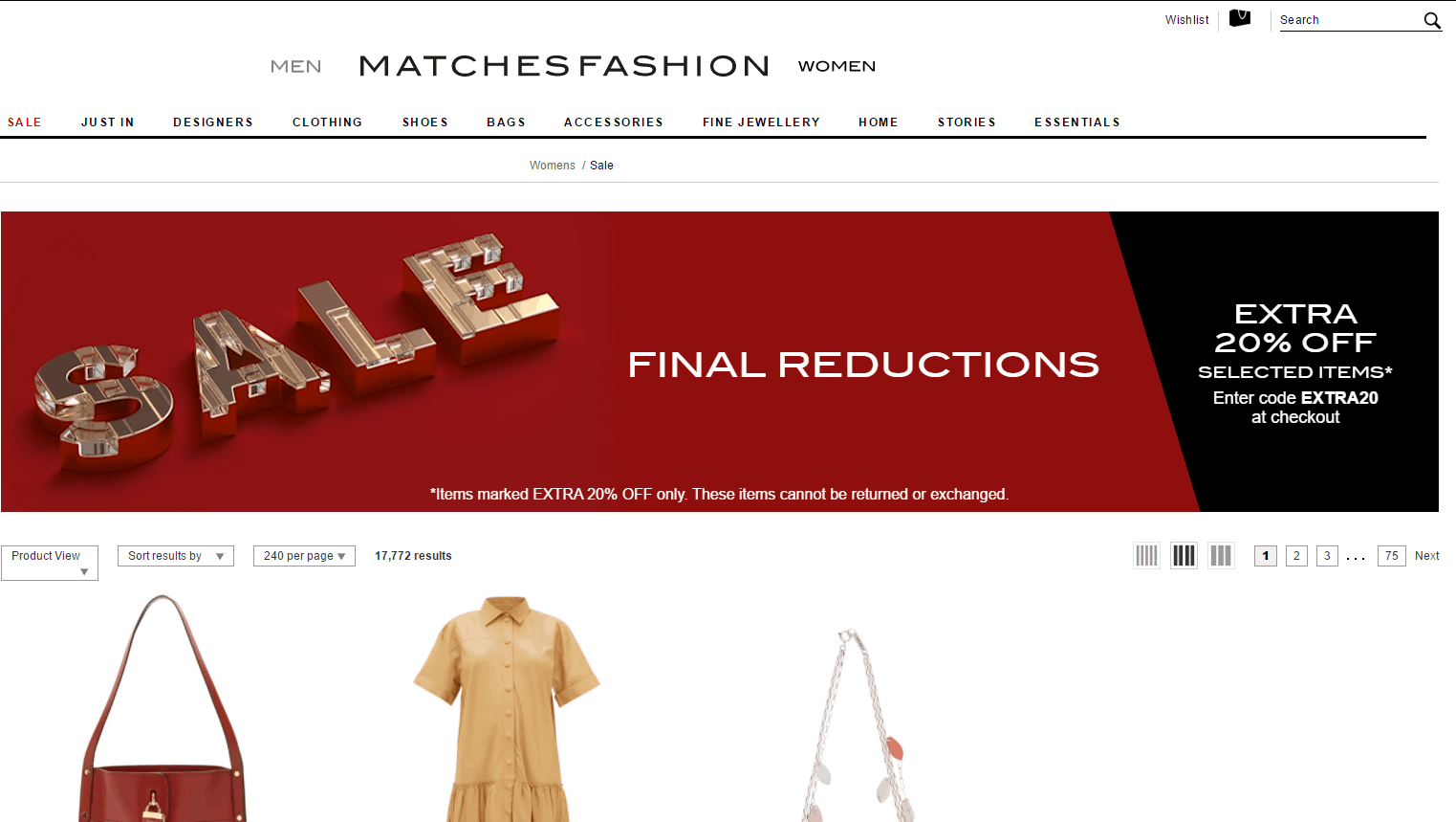 Matchesfashion优惠码2026 matchesfashion官网年中促销亚洲站精选产品低至2折+额外8折