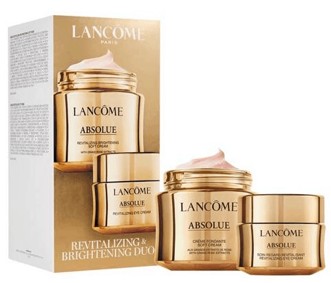 Lancome折扣码2026 Lancome 兰蔻菁纯面霜+眼霜套装（价值3）折后2+送黑瓶3件套优惠码
