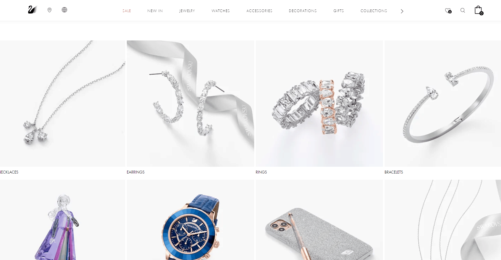 Swarovski优惠码2026 施华洛世奇美国官网年中大促精选首饰配饰低至4折促销美国免邮