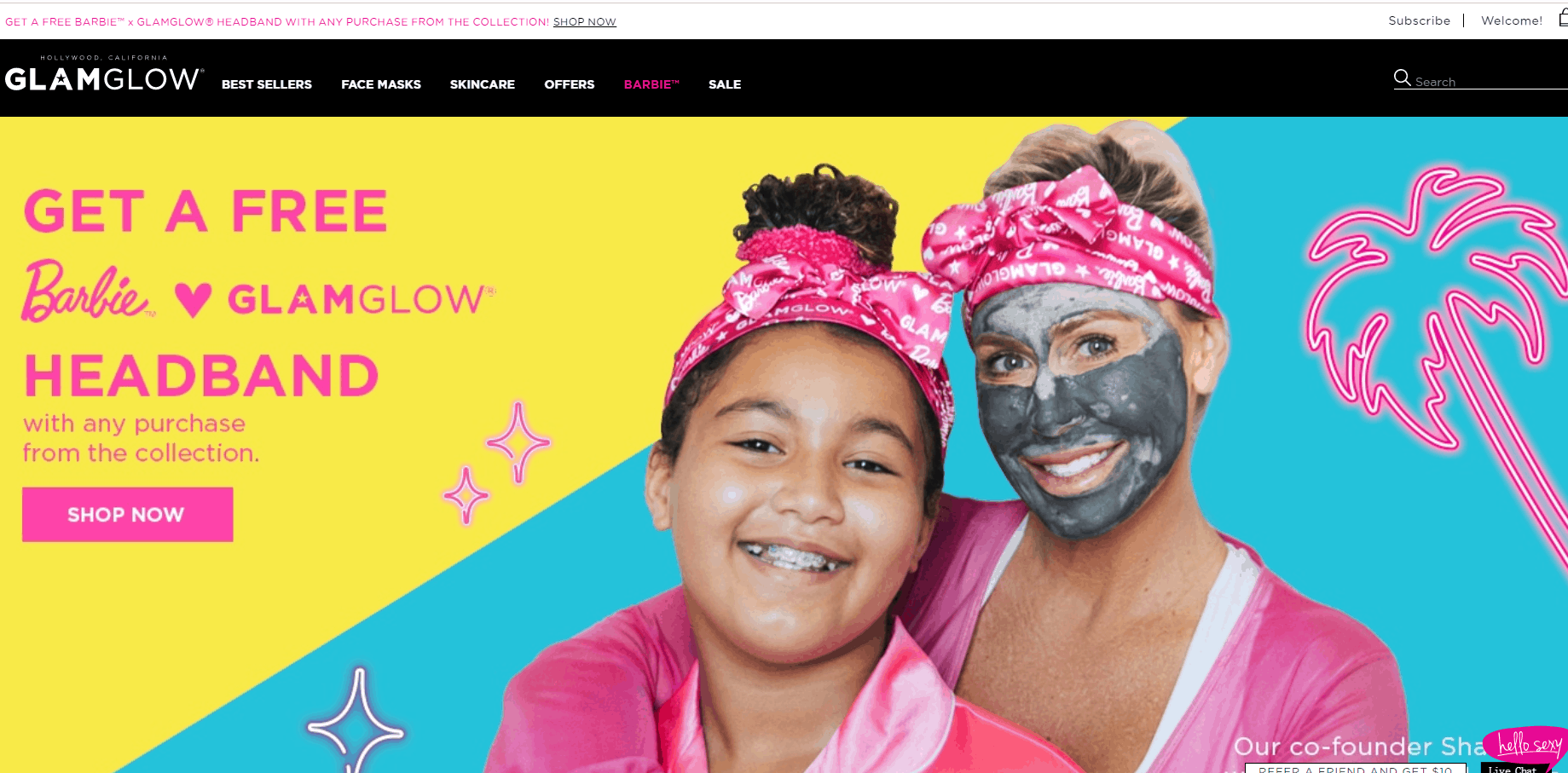 Glam Glow折扣码2026 glamglow美国官网满送1片发光面膜