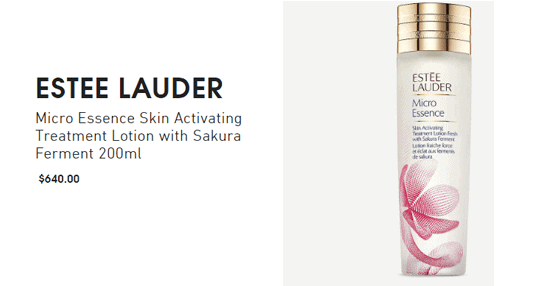 Selfridges优惠码2026 Selfridges百货Estee Lauder雅诗兰黛樱花微精华原生液200ml直邮港澳640港币（约577元）折扣码-图片1