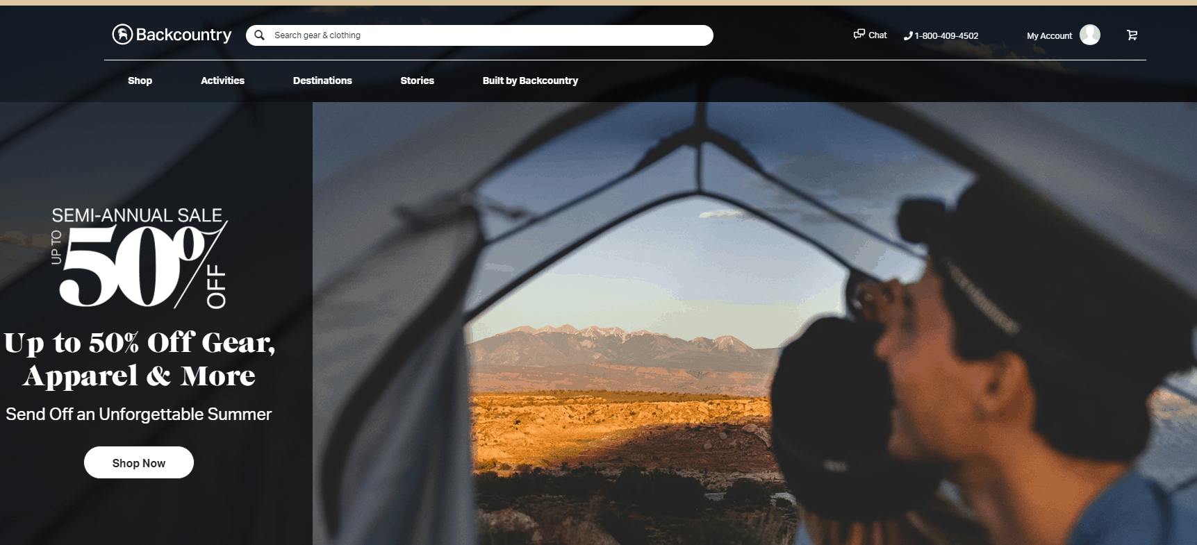 Backcountry折扣码2026 backcountry年中大促低至5折北脸、始祖鸟等大牌统统都参加