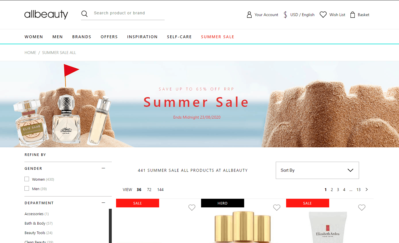 All beauty优惠码2026 allbeauty夏季大促精选商品低至35折促销支持直邮