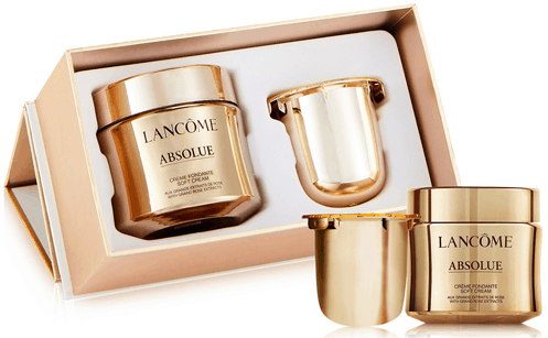 Macys折扣码2026 Macys梅西百货Lancome Absolue Jumbo菁纯面霜60ml+替换装套装售价0+送赠3重豪礼（含正装防晒）优惠码-图片1