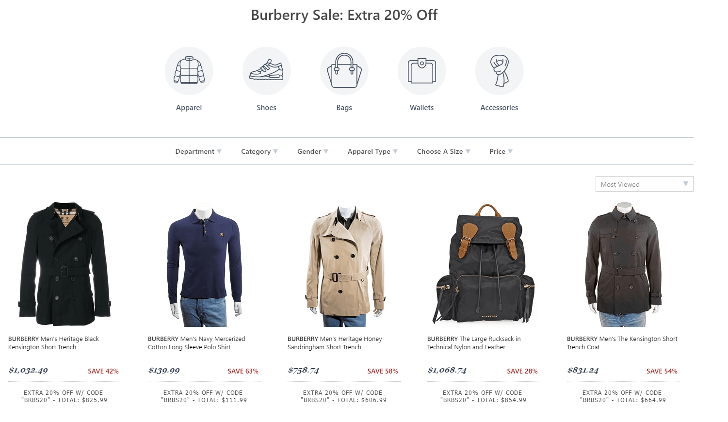 Jomashop折扣码2026 jomashop现有Burberry精选产品额外8折促销美境满0免邮