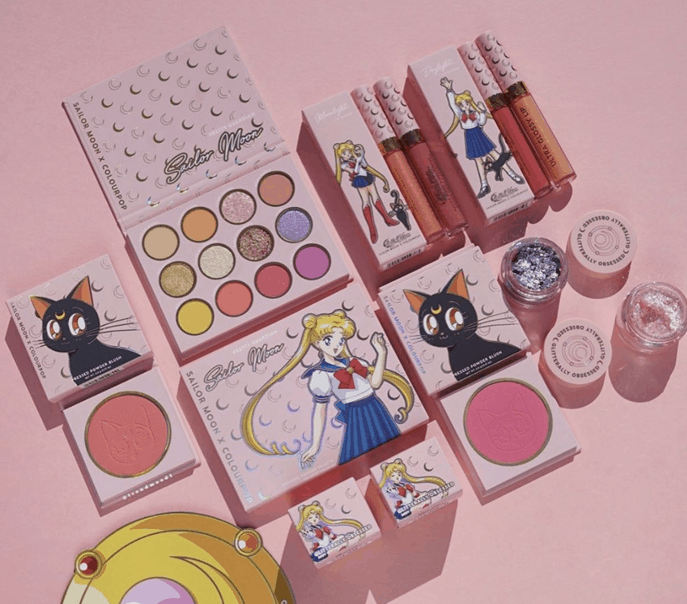 ColourPop折扣码2026 ColourPop X Sailor Moon 水冰月合作款彩妆可叠加9折优惠码-图片1