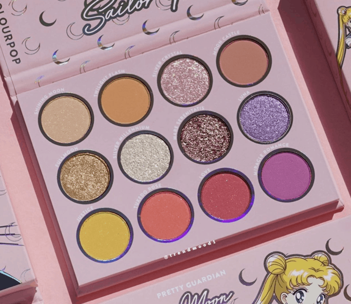 ColourPop折扣码2026 ColourPop X Sailor Moon 水冰月合作款彩妆可叠加9折优惠码-图片2