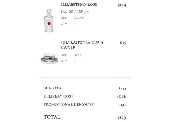 Penhaligon’s折扣码2026 Penhaligon’s英国官网精选商品满£60减£15促销满额免邮优惠码