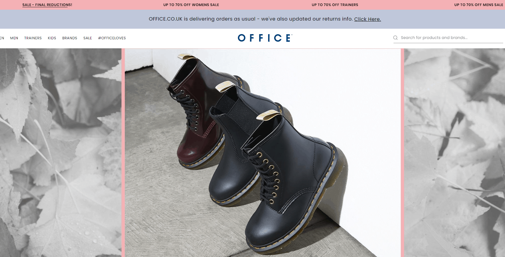 Office Shoes折扣码2026 office现有精选鞋款低至3折促销满额免邮