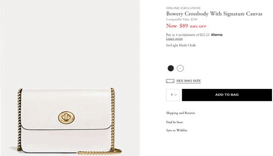 Coach折扣码2026 Coach蔻驰Bowery斜挎包售价优惠码-图片3
