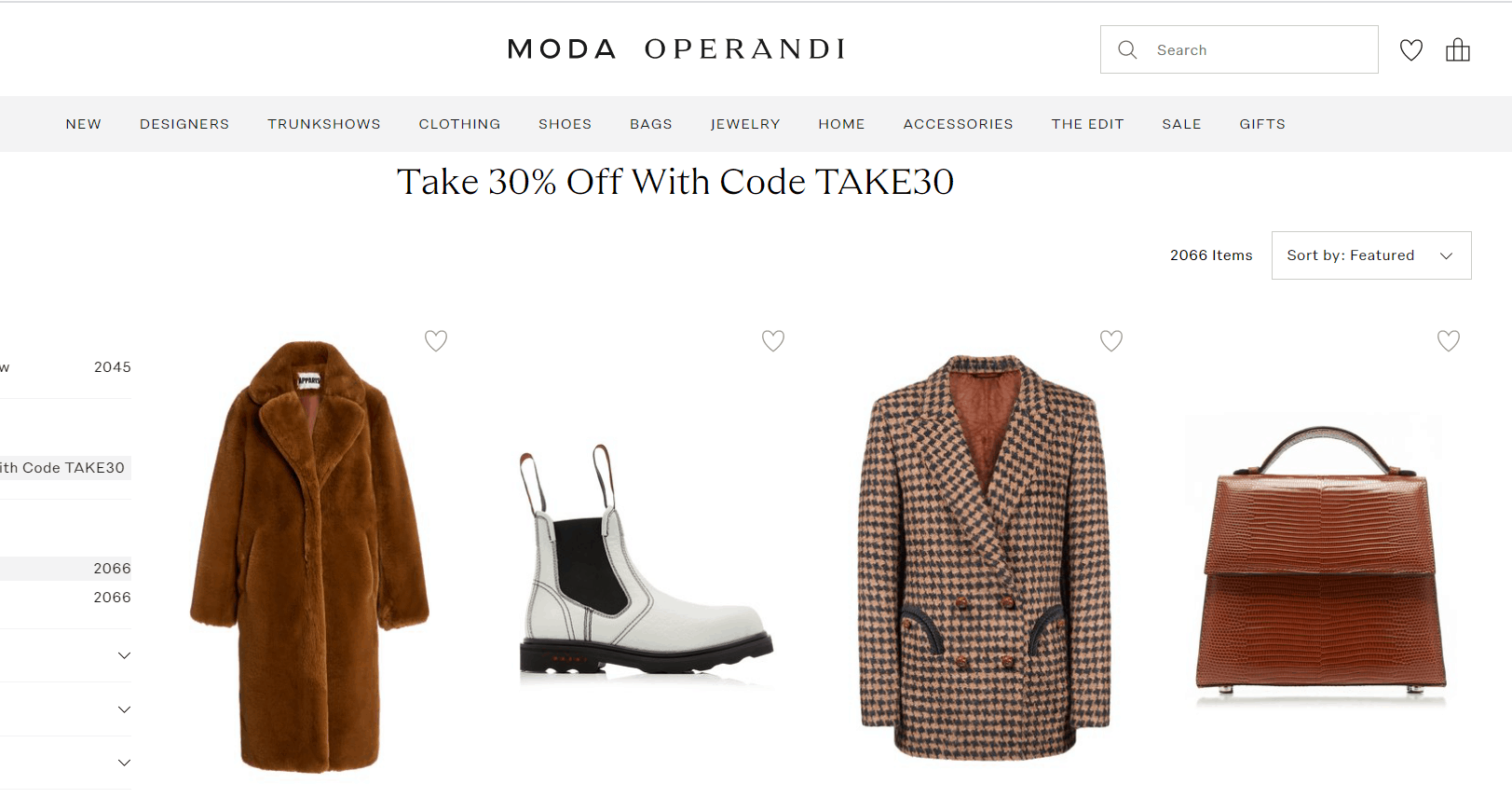 Moda Operandi优惠码2026 modaoperandi官网现有精选商品7折促销可直邮中国