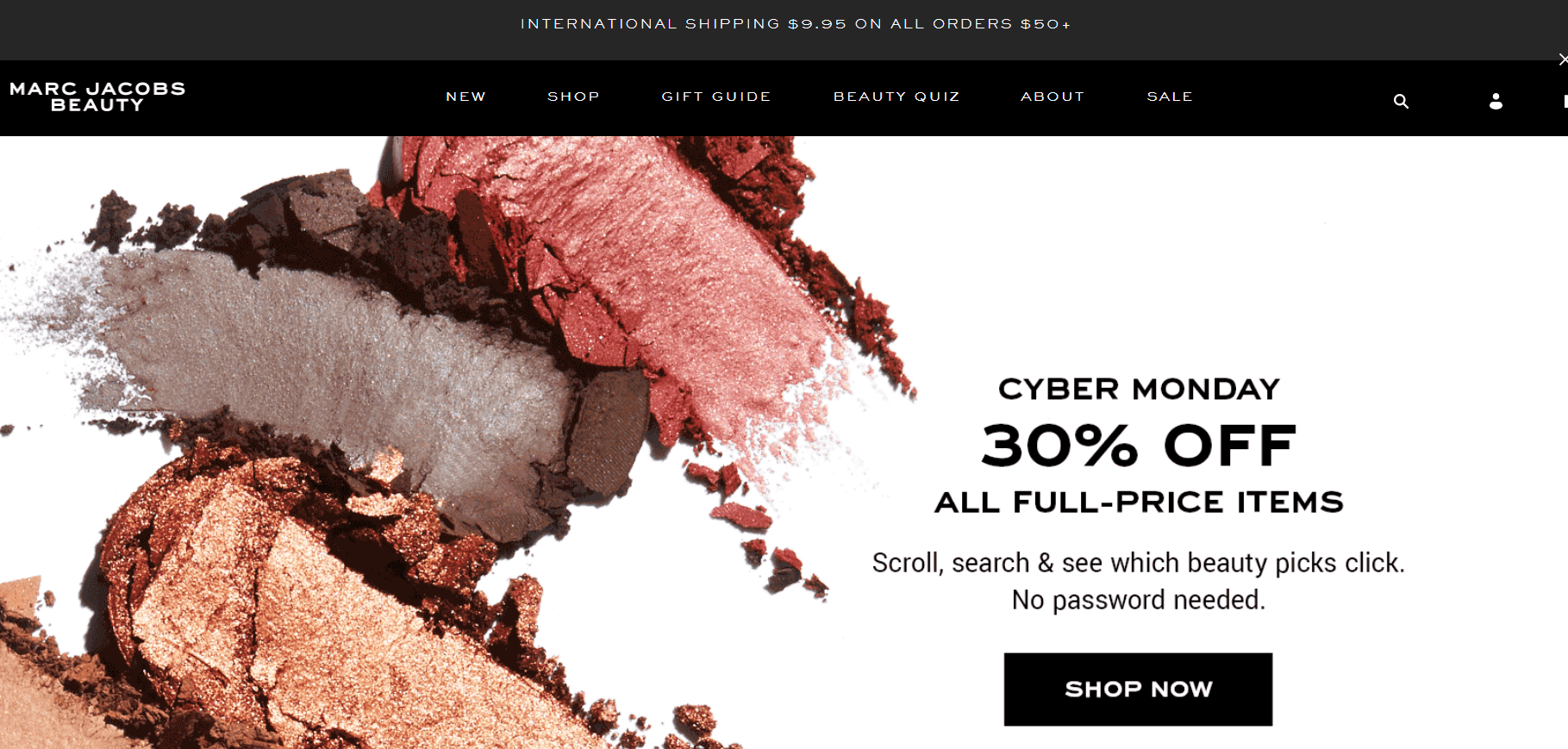 Marc Jacobs Beauty优惠码2026 marcjacobs官网网一全场美妆额外7折促销美国免邮