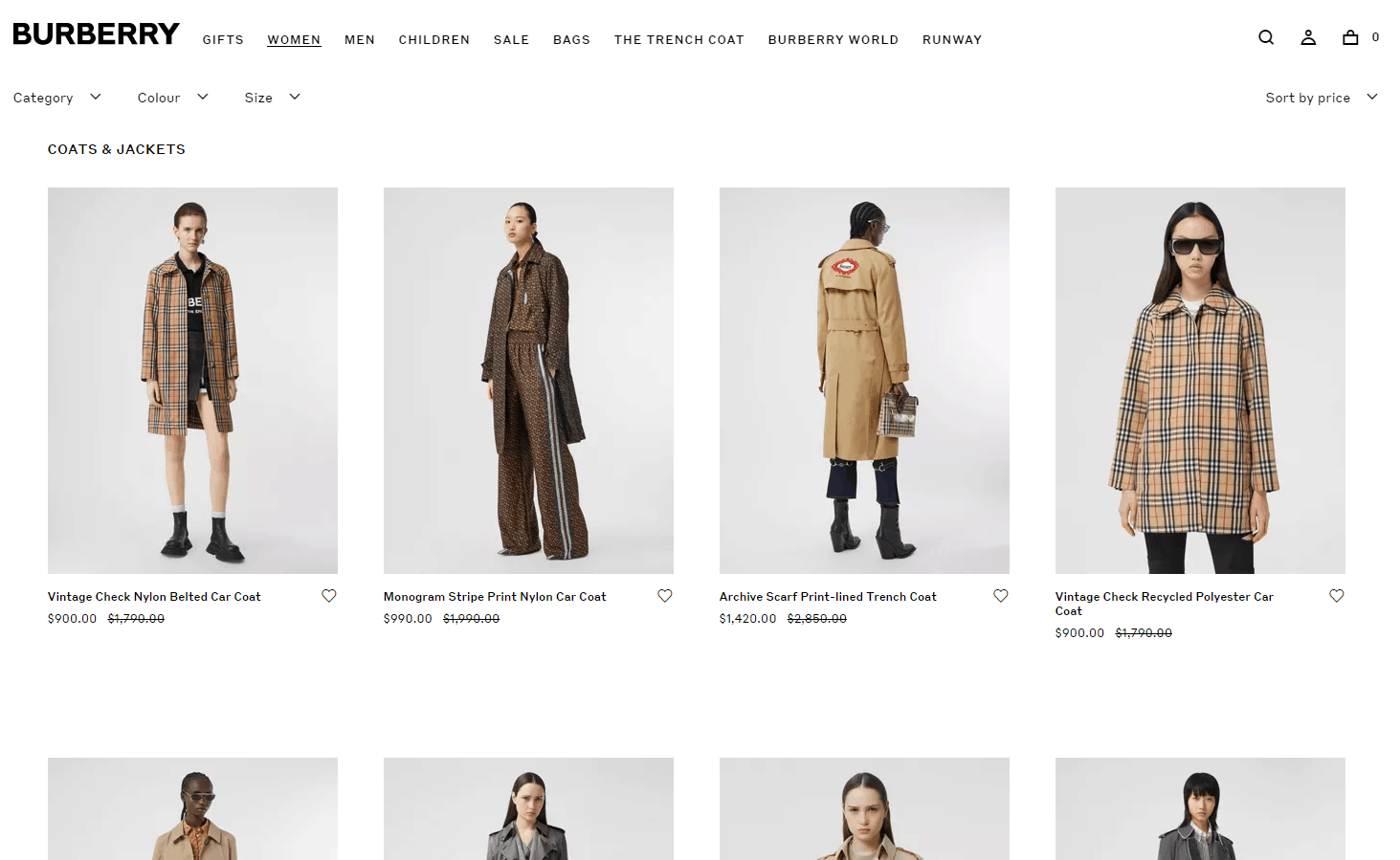 Burberry折扣码2026 巴宝莉美国官网冬季大促低至4折促销好价收风衣