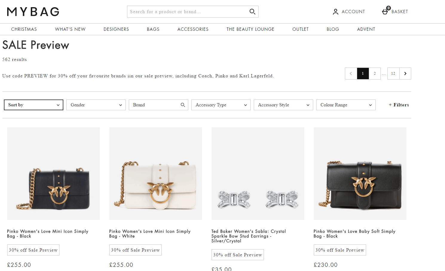 Mybag折扣码2026 mybag现有精选Coach、Tory Burch等品牌包包无门槛7折促销免邮中国