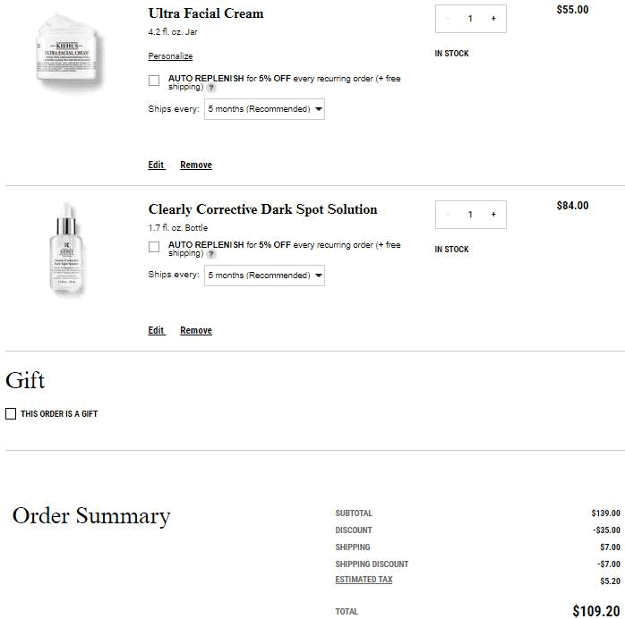Kiehl’s优惠码2026 Kiehls科颜氏 焕白亮肤淡斑精华 50ml售价，凑单叠加满减折扣码-图片2